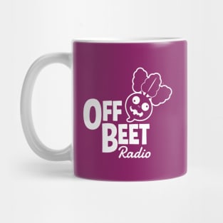 Off Beet Radio White Logo Mug